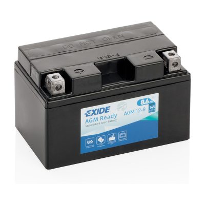 MC-batteri EXIDE MC AGM 12-8 9Ah 145A(EN) i gruppen BATTERIER / BIL & MC / MC BATTERIER hos TH Pettersson AB (32-AGM 12-8)